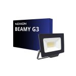 Noxion LED Valonheitin Beamy G3.1 Musta 20W 2200lm 100D - 840 Kylmä Valkoinen | IP65 - Symmetrinen 