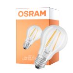 Osram Classic LED E27 Päärynä Filament Kirkas 6.5W 806lm - 865 Päivänvalo Valkoinen | Korvaa 60W