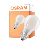 Osram Classic LED E27 Päärynä Filament Matta 6.5W 806lm - 865 Päivänvalo Valkoinen | Korvaa 60W