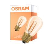 Osram Vintage 1906 LED E27 Edison Filament Kulta 4.8W 360lm - 822 Erittäin Lämmin Valkoinen | Himmennettävä - Korvaa 40W