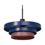 Ledvance LED Riippuvalaisin Decor Layers Riippuvalaisin Teräs Sininen | Sopii 1x E27
