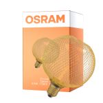 Osram Decor Spiral E27 Globe Filament Kulta 3.5W 170lm - 818 Erittäin Lämmin Valkoinen | Himmennettävä - Korvaa 15W