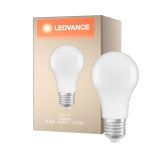 Ledvance Classic LED E27 Päärynä Matta 8.8W 806lm - 827 Erittäin Lämmin Valkoinen | Päivänvalo Valkoinen Sensor - Korvaa 60W