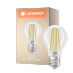 Ledvance Filament LED E27 Päärynä Kirkas 5W 1055lm - 830 Lämmin Valkoinen | Korvaa 75W