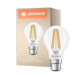 Ledvance Classic LED B22 Päärynä Filament Kirkas 5.9W 806lm - 827 Erittäin Lämmin Valkoinen | Himmennettävä - Korvaa 60W