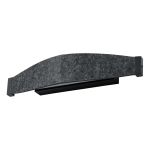 Ledvance Decor Flat Felt Seinävalaisin Harmaa 13W 450lm - 830 Lämmin Valkoinen