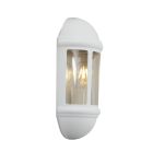 Ansell LED Seinävalaisin Latina  Puolikas Lyhty Valkoinen - Sopii E27 Jopa 42W | IP65