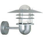 Nordlux Agger Seinävalaisin Brushed Aluminium | Sopii 1x E27