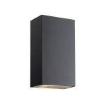 Nordlux Rold Seinävalaisin Metalli- Musta  10.5W 350lm - 830 Lämmin Valkoinen