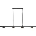 Nordlux Riippuvalaisin Rail Clyde 20W 827 350lm 120D Musta - metalli- | Himmennettävä - Erittäin Lämmin Valkoinen