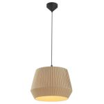Nordlux Dicte 40 Riippuvalaisin Tekstiili Beige| Sopii 1x E27