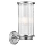 Nordlux Linton Seinävalaisin Brushed Aluminium | Sopii 1x E27
