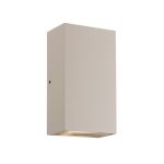 Nordlux Rold  Seinävalaisin Metalli- Ruskea Up & Down 10.5W 350lm - 830 Lämmin Valkoinen