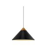 DFTP by Nordlux Kinto Riippuvalaisin Metalli- ja Puu Musta | 420mm - Sopii E27