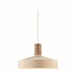 Nordlux Elvas Marble Riippuvalaisin Metalli- Beige | Sopii 1x E27