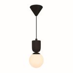Nordlux Sadie Riippuvalaisin Composite Musta | Sopii 1x E14