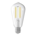 Calex Smart Tuya Wifi E27 Edison Filament 7W 806lm - 818-830 Säädettävä Valkoinen | Himmennettävä - Korvaa 60W