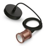 Philips Cord Vintage E27 Rose Kulta