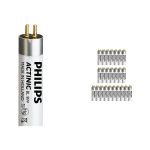 Monipakkaus 25x Philips MASTER Actinic BL T5 Short 8W - Ultravioletti | 29cm
