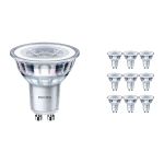 Monipakkaus 10x Philips Corepro LED Kohdevalaisin GU10 PAR16 3.5W 275lm 36D - 840 Kylmä Valkoinen | Korvaa 35W