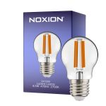 Noxion Lucent Lustre LED E27 Pallo Filament Kirkas 4.5W 470lm - 827 Erittäin Lämmin Valkoinen | Himmennettävä - Korvaa 40W