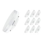 Monipakkaus 10x Osram LED Kohdevalaisin STAR GX53 Matta 4.9W 470lm 120D - 827 Erittäin Lämmin Valkoinen | Korvaa 50W