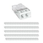 Monipakkaus 100x Wago 2273-202 Puristin  Compact | 2 Lanka Yhteys - Push Lanka