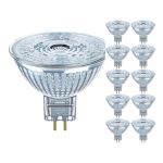 Monipakkaus 10x Ledvance Performance LED Kohdevalaisin Heijastin GU5.3 MR16 5W 345lm 36D - 927 Erittäin Lämmin Valkoinen | Paras Värintoisto - Himmennettävä - Korvaa 35W