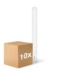 Monipakkaus 10x Philips CorePro PL-L LED Lamppu EM/Mains 16.5W - 840 Kylmä Valkoinen | 4-Nastaa - Korvaa 36W