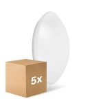 Monipakkaus 5x Ledvance Surface Pyöreä 350 18W 830 1440lm Valkoinen IP44 | Lämmin Valkoinen