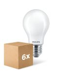 Monipakkaus 6x Philips Corepro LED Lamppu E27 Päärynä Matta 8.5W 1055lm - 830 Lämmin Valkoinen | Korvaa 75W