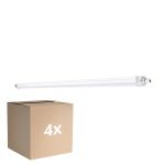 Monipakkaus 4x Ledvance LED Loisteputkivalaisimet Vedenkestävä 50W 6100lm - 840 Kylmä Valkoinen | 150cm