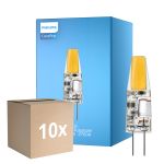 Monipakkaus 10x Philips LED Capsule CorePro G4 Kirkas 1.7W 200lm - 827 Erittäin Lämmin Valkoinen | Korvaa 20W