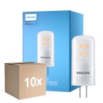 Monipakkaus 10x Philips CorePro LED Capsule G4 Matta 2.1W 210lm - 827 Erittäin Lämmin Valkoinen | Himmennettävä - Korvaa 20W