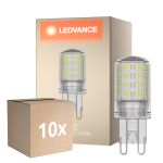 Monipakkaus 10x Ledvance Performance LED Capsule Kirkas G9 4.2W 470lm - 827 Erittäin Lämmin Valkoinen | Korvaa 40W