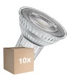 Monipakkaus 10x Ledvance LED PAR16 GU10 Heijastin 7W 750lm 36D - 840 Kylmä Valkoinen | Korvaa 80W