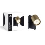 D'Lite Seinävalaisin Prisma Metalli- Kulta | IP20 - Sopii 1x GU10