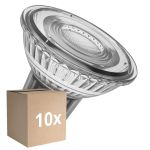 Monipakkaus 10x Ledvance LED Kohdevalaisin GU10 PAR16 8W 750lm 36D - 827 Erittäin Lämmin Valkoinen | Himmennettävä - Korvaa 100W