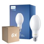 Monipakkaus 6x Philips TrueForce Core LED E27 HPL/SON Matta 13W 2000lm 300D - 840 Kylmä Valkoinen | Korvaa 50W