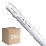 Monipakkaus 25x Noxion LED Putki T8 Avant Extreme (EM/Mains) Ultra Output 8.4W 1350lm - 865 Päivänvalo Valkoinen | 60cm - Korvaa 18W