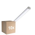 Monipakkaus 10x Philips LED Loisteputkivalaisimet Vedenkestävä WT060C 28W 3400lm - 840 Kylmä Valkoinen | 150cm - 1x Läpijohdotus