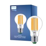 Philips MASTER LED Lamppu Ultra Efficient E27 Päärynä Kirkas 7.3W 1535lm - 827 Erittäin Lämmin Valkoinen | Korvaa 100W