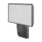 Ledvance LED Valonheitin Endura Musta 27W 3000lm 100D - 840 Kylmä Valkoinen | IP55 - Liike- ja valotunnistin - Symmetrinen