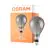 Osram Vintage 1906 LED E27 Päärynä Filament Smoke 5W 110lm - 818 Erittäin Lämmin Valkoinen | Korvaa 15W