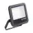 Ledvance LED Valonheitin Aluminium Musta 69W 9150lm 100D - 830 Lämmin Valkoinen | IP66 - Symmetrinen