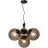 Nordlux Riippuvalaisin Ivona 4x E27 Musta - metalli- | Max. 28W