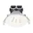 Monipakkaus 3x Nordlux Downlight Fremont Metalli- Valkoinen 4.5W 345lm 36D - 827 Erittäin Lämmin Valkoinen | 85mm - IP65
