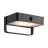 Nordlux Saulio Seinävalaisin Aluminium Musta 4.45W 370lm - 830 Lämmin Valkoinen | IP44 - Solar