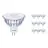 Monipakkaus 10x Philips Corepro LED Kohdevalaisin GU5.3 MR16 7W 621lm 36D - 830 Lämmin Valkoinen | Korvaa 50W