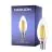 Noxion Lucent LED E14 Kynttilä Filament Kirkas 4.5W 470lm - 827 Erittäin Lämmin Valkoinen | Korvaa 40W